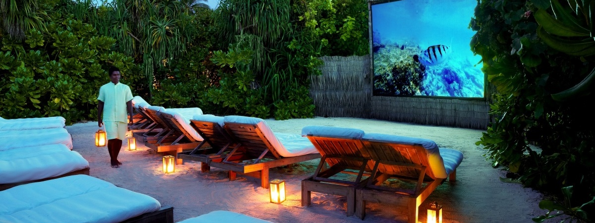 Six Senses Latitude Laamu Jungle Cinema