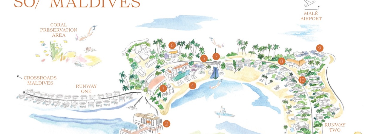 SO/ Maldives map