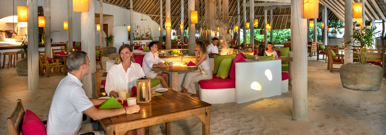 Soneva Fushi resort Maldives Down To Earth restaurant