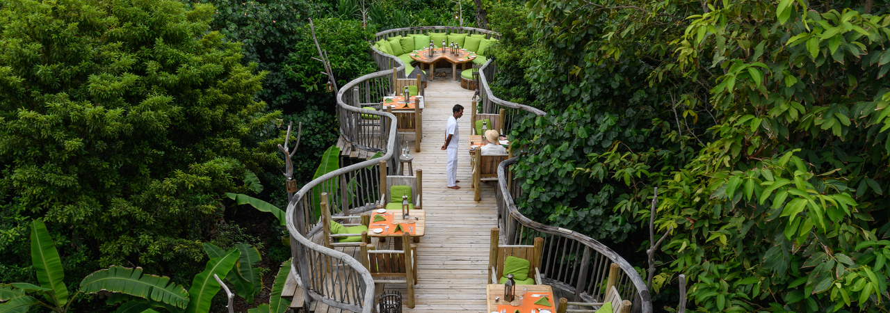 Soneva Fushi resort Maldives fresh in the garden 2