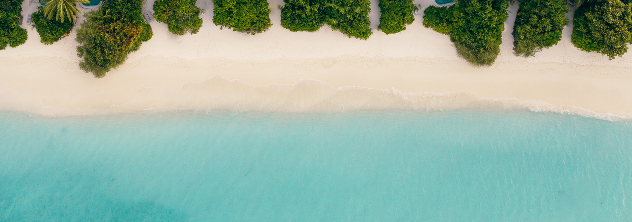 Soneva Fushi resort Maldives aerial 1