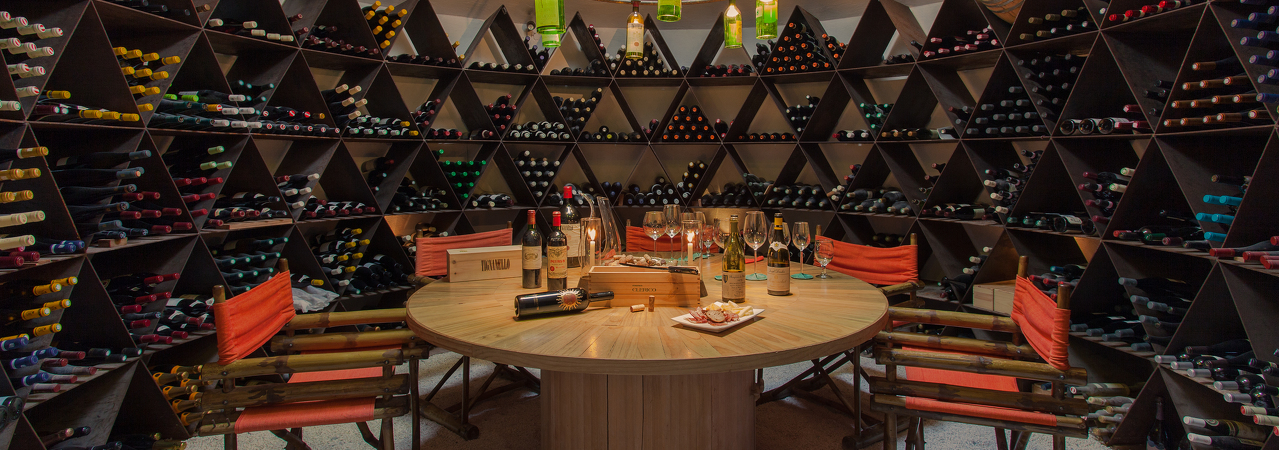 Soneva Fushi resort Maldives wine and cheese cellar