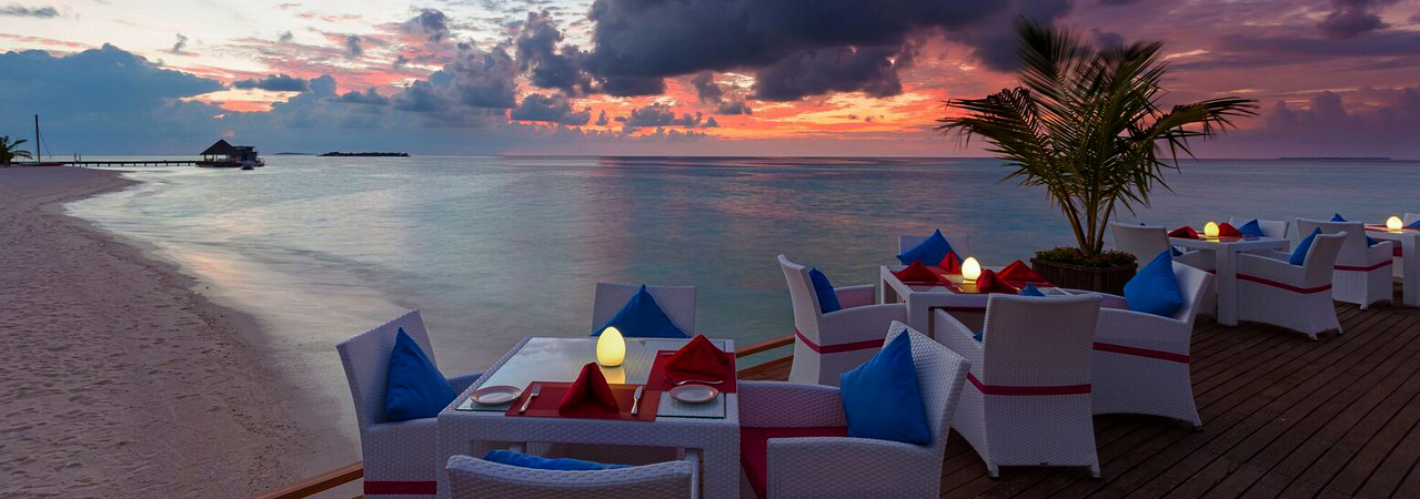 vilu reef beach and spa resort maldives aqua restaurant