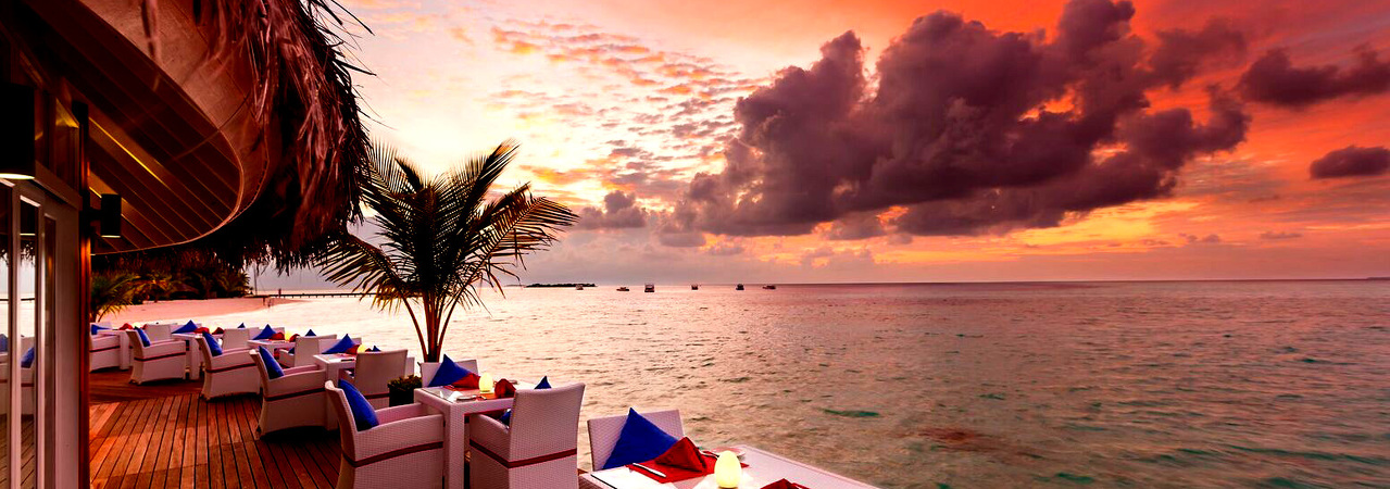 vilu reef beach and spa resort maldives aqua restaurant