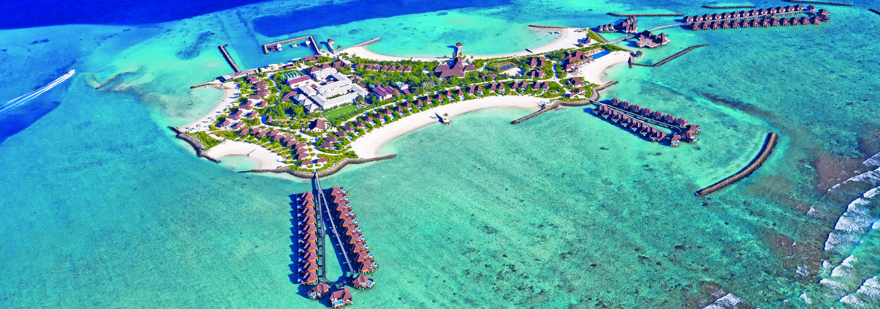 Varu by Atmosphere resort Maldives aerial