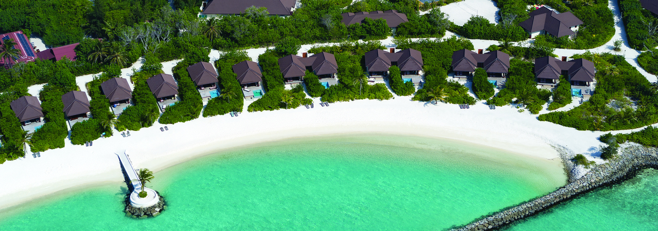 Varu by Atmosphere resort Maldives aerial 1