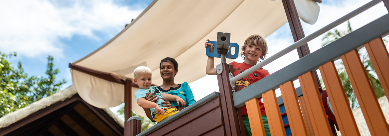 Velaa Private Island resort Maldives lha velaa kids club pirate ship