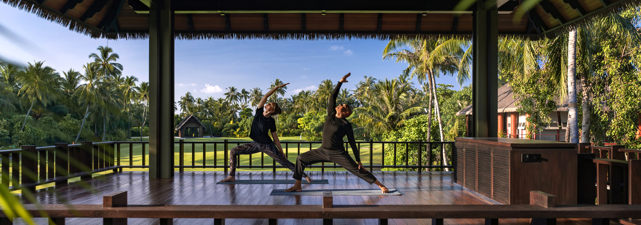 Velaa Private Island resort Maldives yoga pilates pavilion