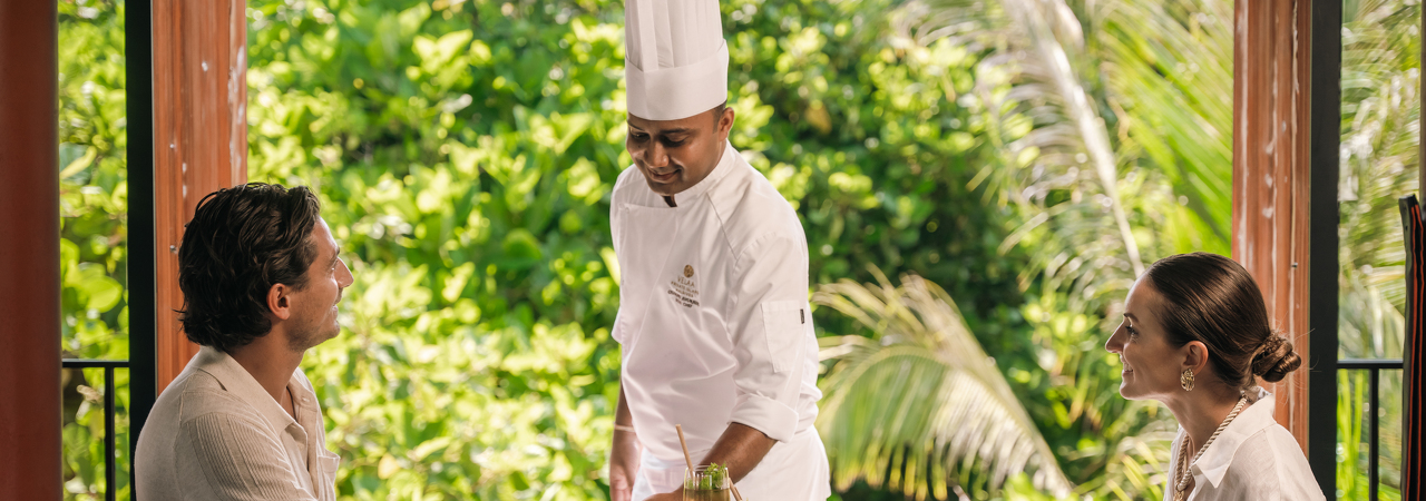 Velaa Private Island resort Maldives faiy restaurant