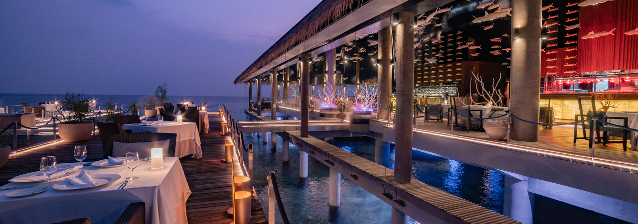 Velaa Private Island resort Maldives aragu