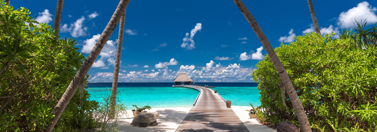Velaa Private Island resort Maldives arrival jetty