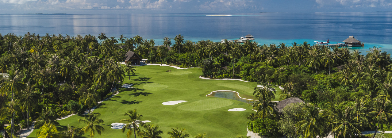 Velaa Private Island resort Maldives gold course