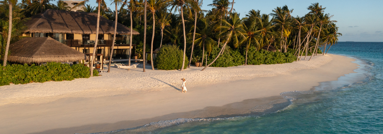 Velaa Private Island resort Maldives beach 3