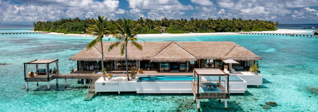 Velaa Private Island resort Maldives romantic pool residence