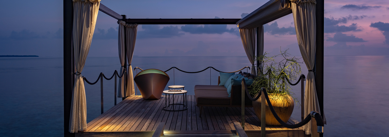 Velaa Private Island resort Maldives romantic pool residence 2