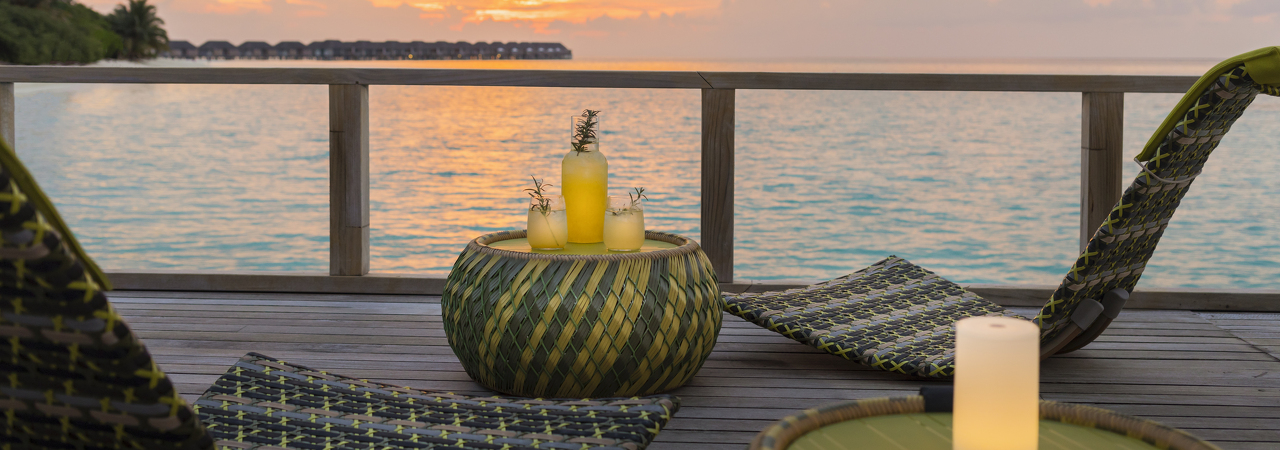 Velassaru Island Resort Maldives sunset bar chill