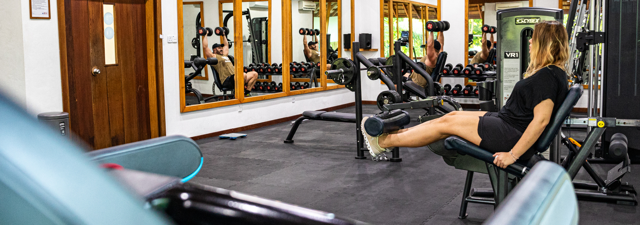 Vilamendhoo island resort maldives gym fitness centre