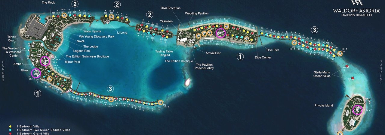 Waldorf Astoria Island Map