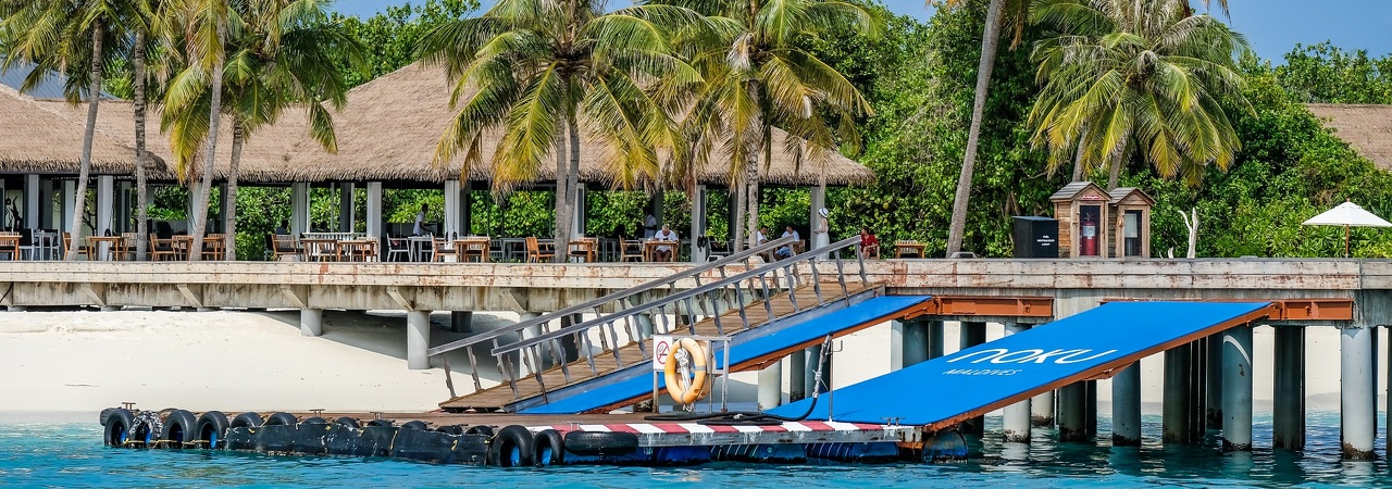 noku maldives arrival jetty