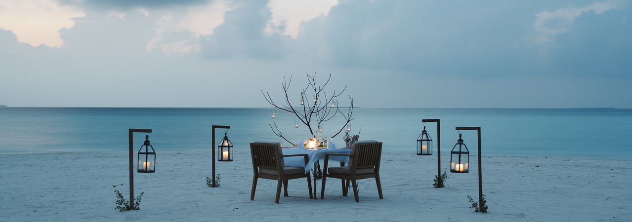 noku maldives private dinner